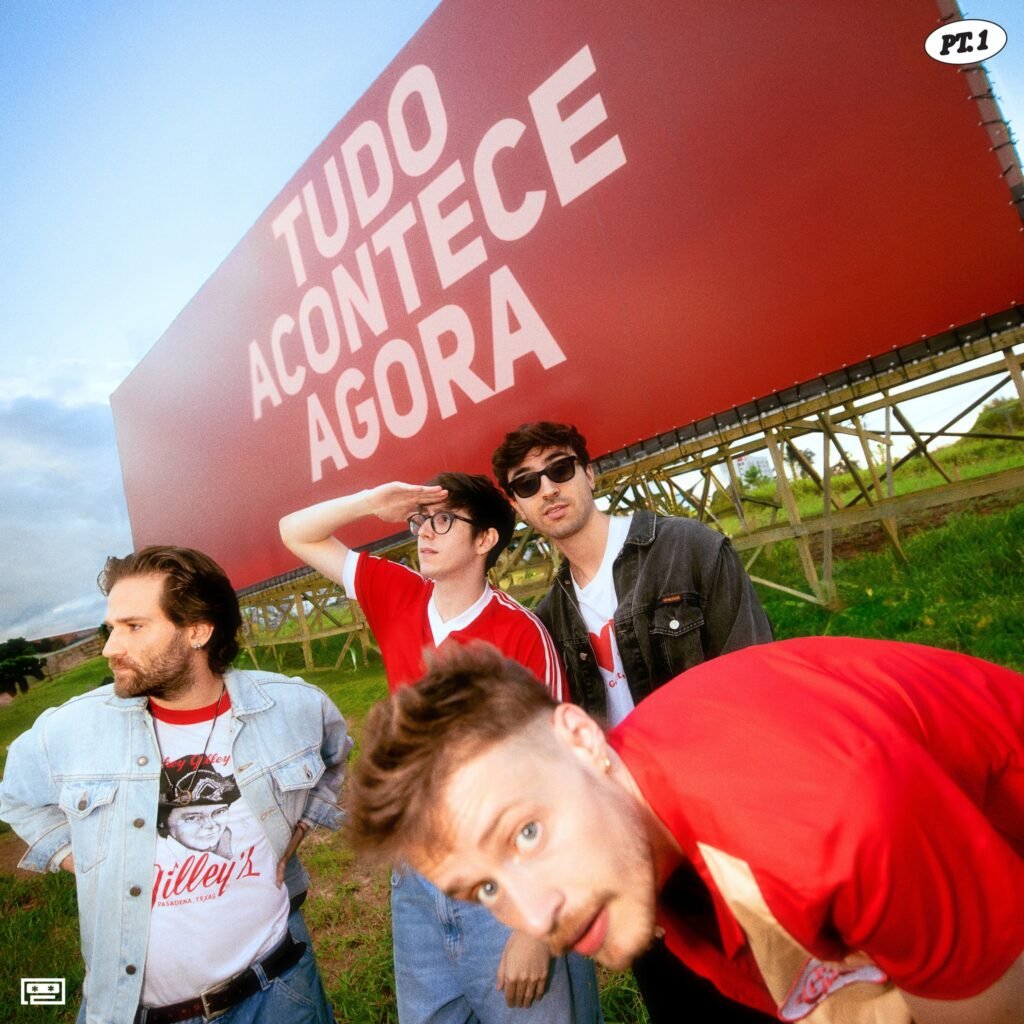 Imagem da capa do novo disco do O Grilo