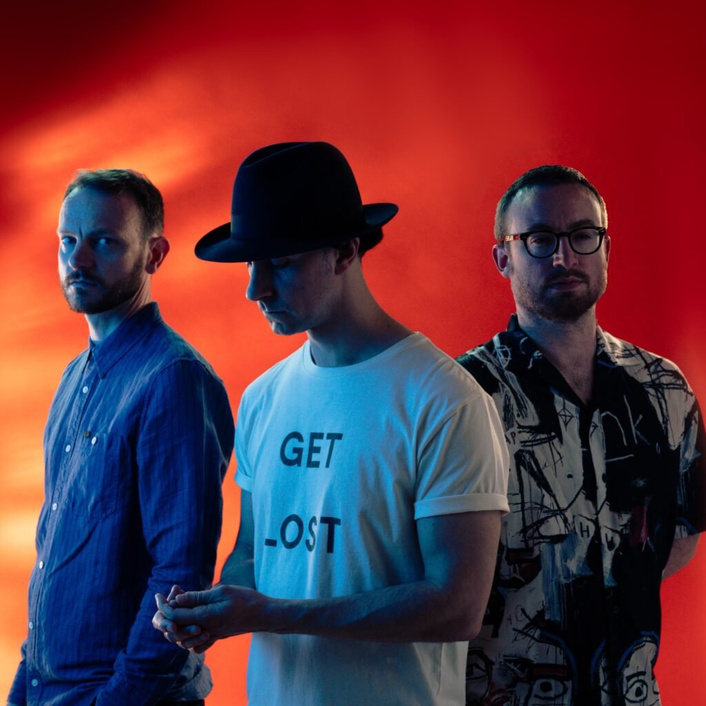 Imagem dos integrantes do Maximo Park