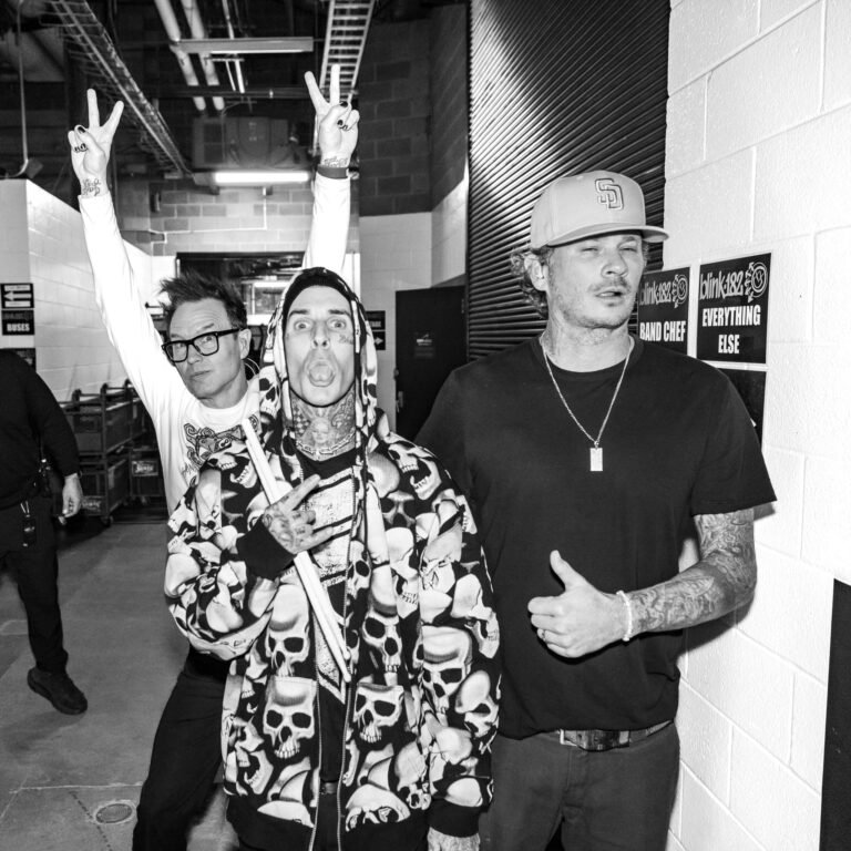 Imagem dos integrantes do Blink 182