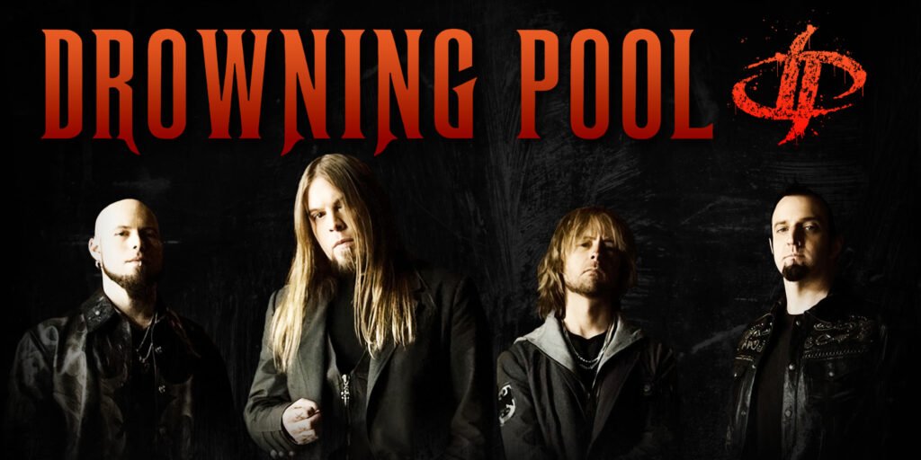 Imagem dos integrantes do Drowning Pool