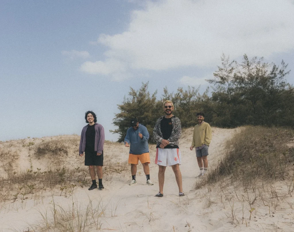 Imagem dos integrantes da banda A Virgo