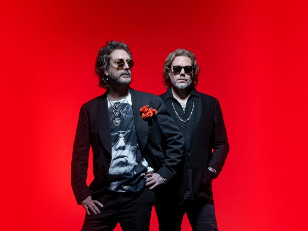 Imagem dos integrantes do Black Crowes