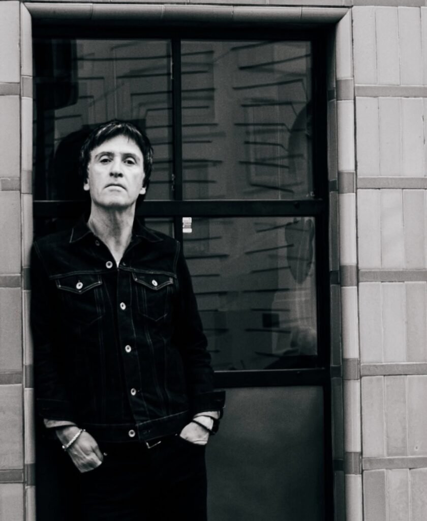 Imagem do músico Johnny Marr